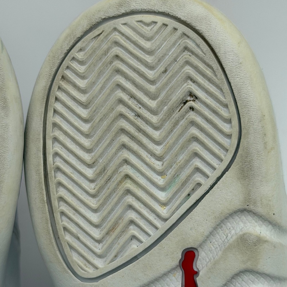 Jordan 12 Retro FIBA White University Red 151186-107 Size 2.5Y - Picture 12 of 14